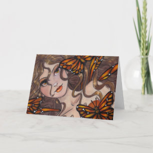 "Monarch Fairy" leere Fantasiekarte Karte