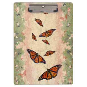 Monarch Garden Clipboard Klemmbrett