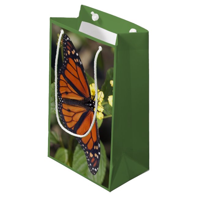 Monarch Gift Bag Kleine Geschenktüte (Vorderseite Schrägansicht)