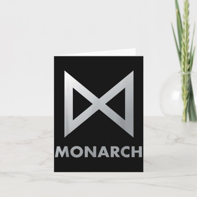 Monarch Karte (Vorderseite)