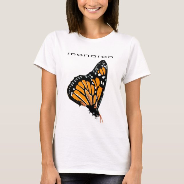 Monarch Mädchen-Spitze T-Shirt (Vorderseite)