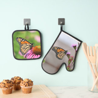 Monarch Ofenhandschuh & Topflappen-Set