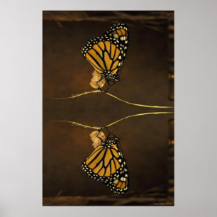 Monarch Print Poster