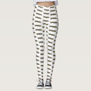 Monarch Raupe Cartoon Leggings