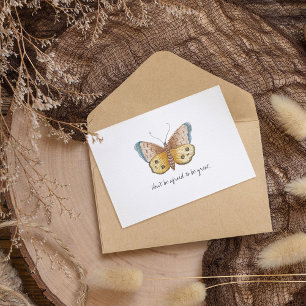 Monarch-Schmetterling im Wasserfarb-Stil  Postkarte