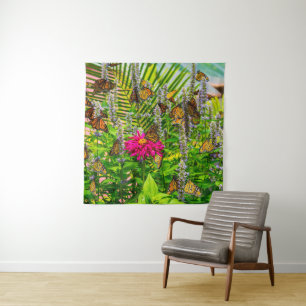 Monarch-Schmetterlinge 57 x 57 Tapisserie Wandteppich