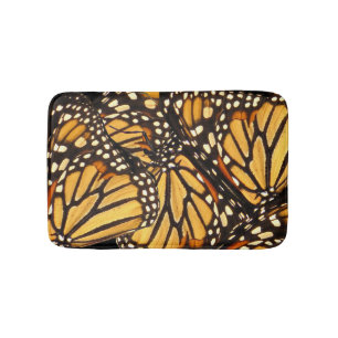 Monarch-Schmetterlings-abstrakte Bad-Matten Badematte