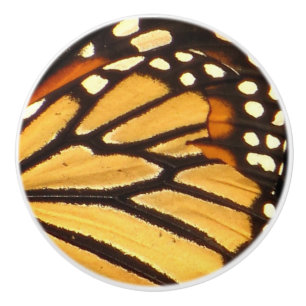 Monarch-Schmetterlings-abstrakter Keramik-Griff Keramikknauf