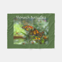 Monarch-Schmetterlings-Designer-Fleecedecken Fleecedecke