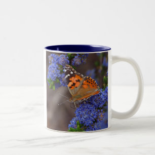 Monarch-Schmetterlings-Tasse Zweifarbige Tasse