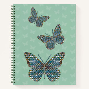 Monarch Spiral Notebook Notizbuch