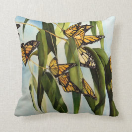 Monarch-Tanz-Schmetterlings-Wurfs-Kissen Kissen