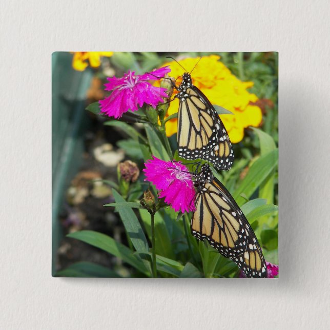 Monarch Twins #2 Button (Vorderseite)
