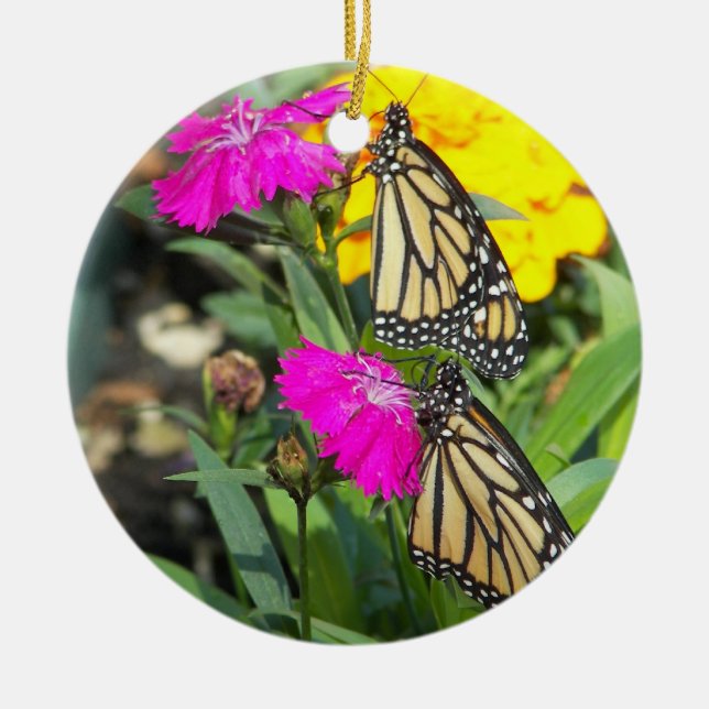 Monarch Twins #2 Keramikornament (Vorne)