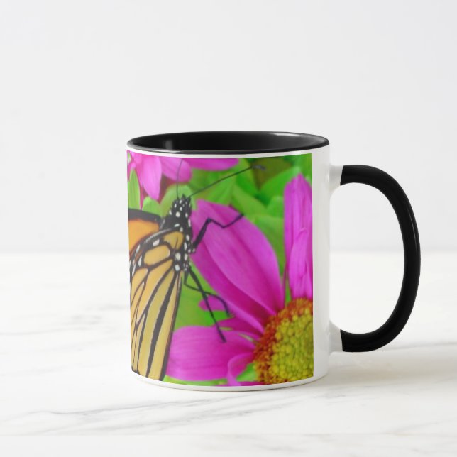 Monarch über die Daisy-Tasse Tasse (Rechts)