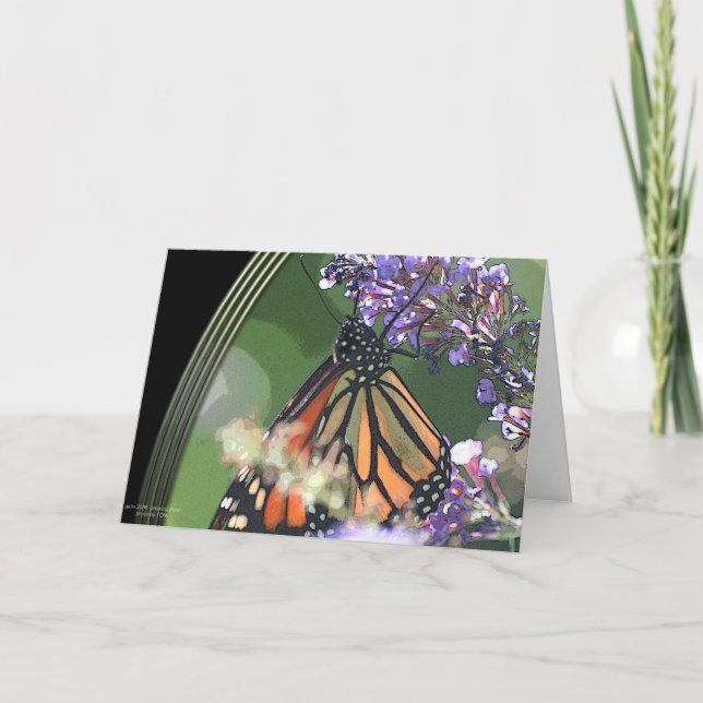 MONARCH-VISION FEIERTAGSKARTE (Vorderseite)