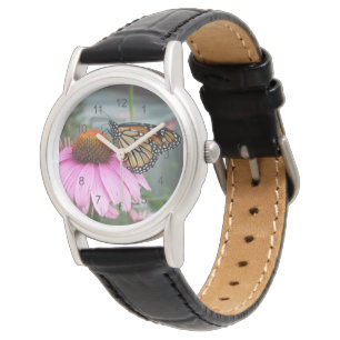 Monarchfalter Armbanduhr