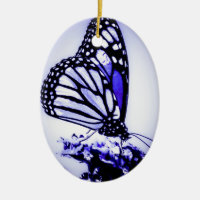 Monarchfalter, Blau -