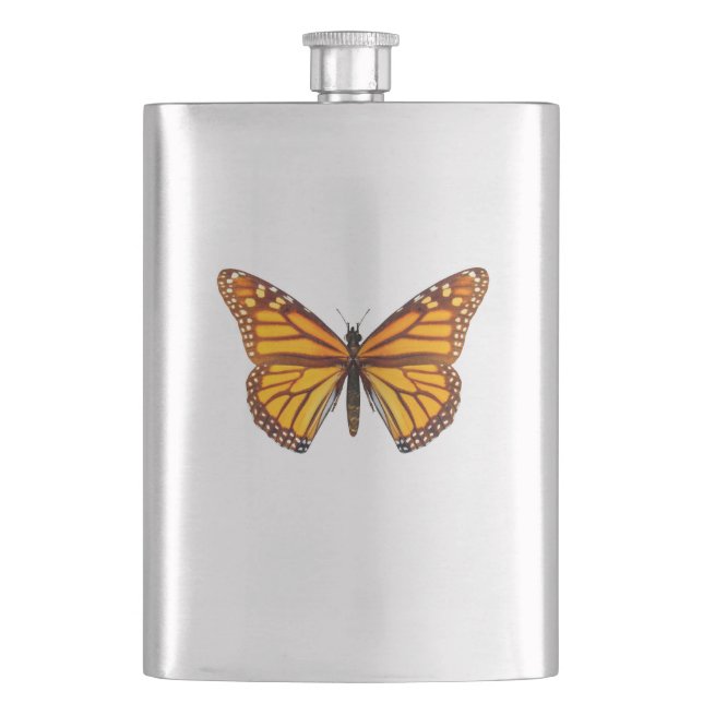 Monarchfalter Flachmann (Vorderseite)