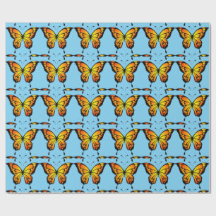 Monarchfalter-Geschenkpapier Geschenkpapier