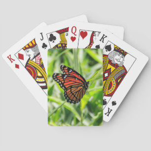 Monarchfalter im Flug Spielkarten