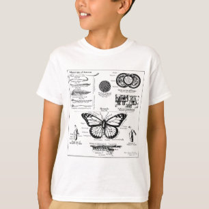 Monarchfalter-Informationen T-Shirt