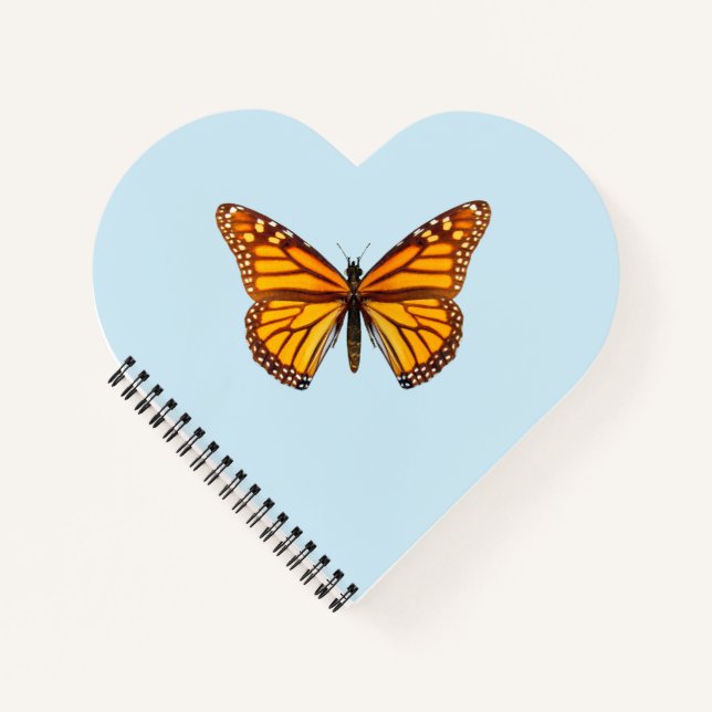 Monarchfalter Notizbuch (Vorderseite)