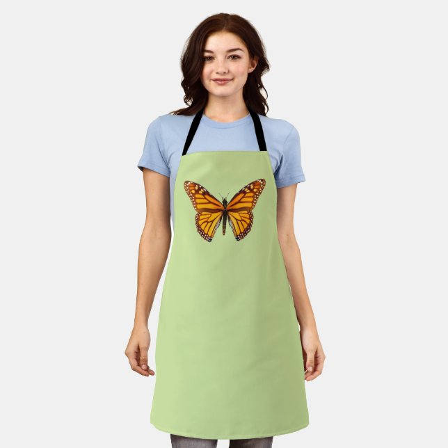 Monarchfalter Schürze (Getragen)