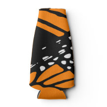 Monarchfalter Schwarz-Weiß-Orange Anpassung