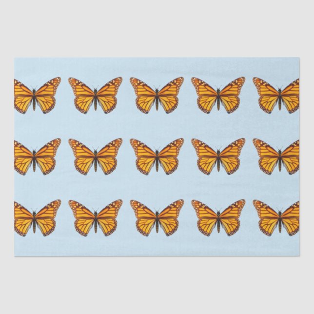 Monarchfalter Seidenpapier (Vorderseite)