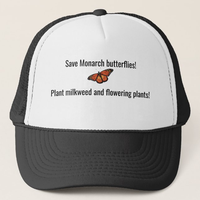 Monarchfalter Truckerkappe (Vorderseite)