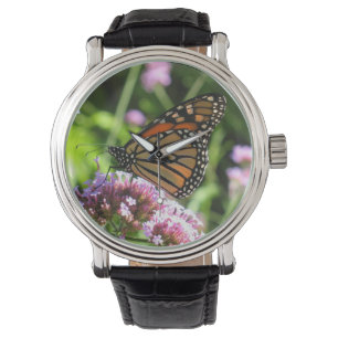 Monarchfalter-Uhr Armbanduhr