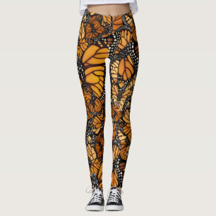Monarchfalter-Verrücktheit Leggings