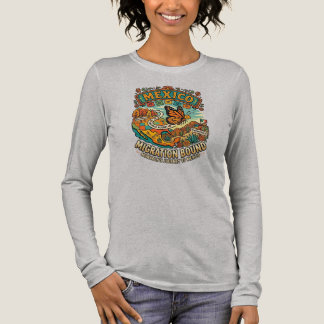Monarchfalter-Wanderung Tri-Blend Shirt