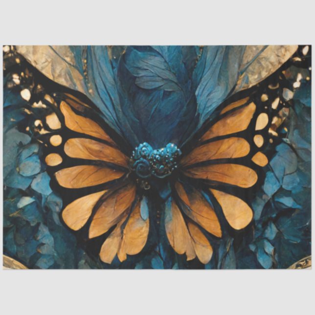 Monarchfeier Seidenpapier (Vorderseite)