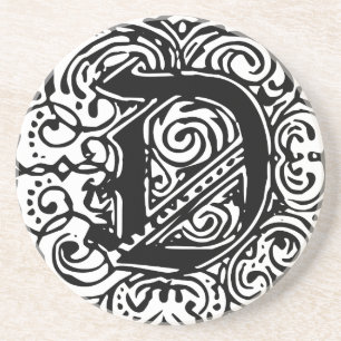 Monarchia Black "D" Untersetzer