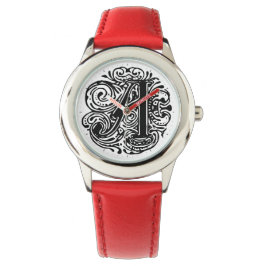 Monarchia Black Letter "A" Armbanduhr