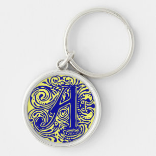 Monarchia Blau "A" Schlüsselanhänger