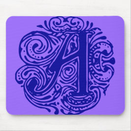 Monarchia Blue "A" Mousepad