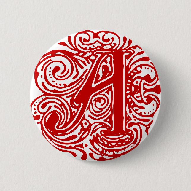 Monarchia Rot "A" Button (Vorderseite)