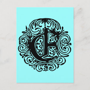 Monarchie "E" Postkarte