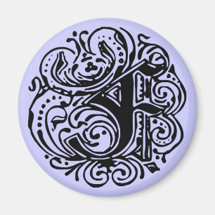 Monarchie "F" Magnet