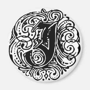 Monarchie "J" Magnet