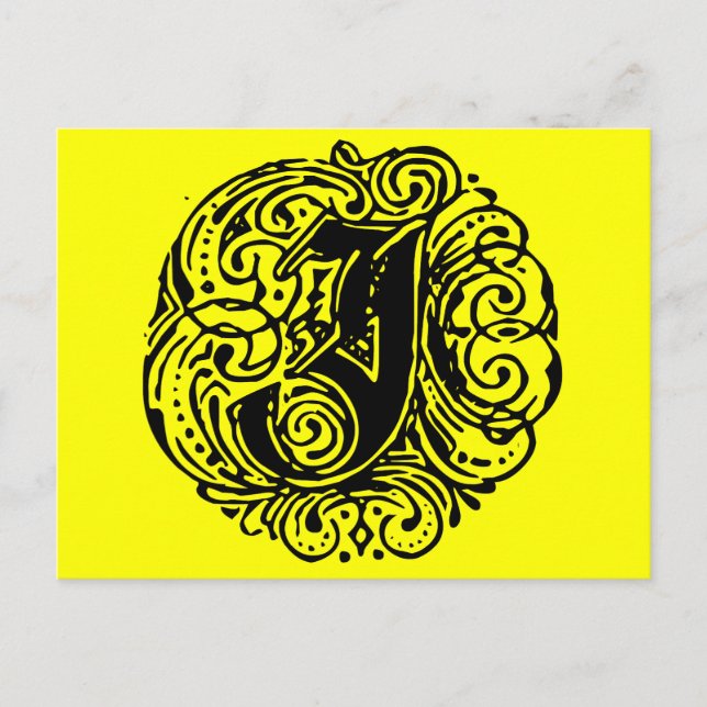 Monarchie "J" Postkarte (Vorderseite)