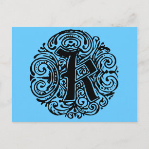 Monarchie "K" Postkarte