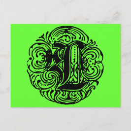 Monarchie "L" Postkarte