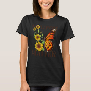 Monarchie Matter Monarch Butterfly Pflanze Milkwee T-Shirt