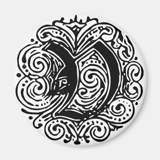 Monarchie "V" Magnet (Vorne)