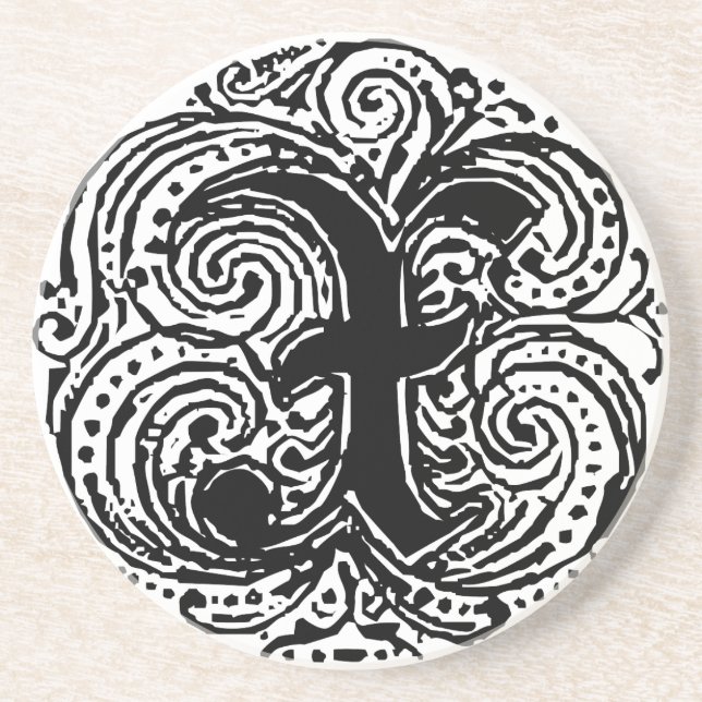 Monarchie "X" Getränkeuntersetzer (Vorne)