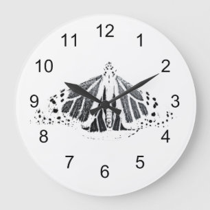 Monarchische Kontur Große Wanduhr